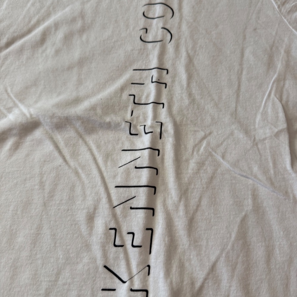XL Kenneth Cole White Tee Shirt short sleeve - Picture 2 of 4